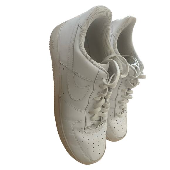 Nike Air Force 1 Low White Sneaker Activewear, S52 main image 6